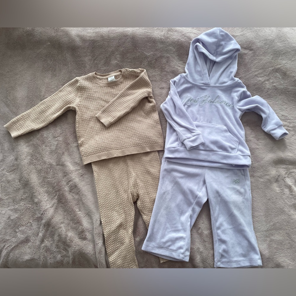 Fall/winter sets for baby girl 9-12months